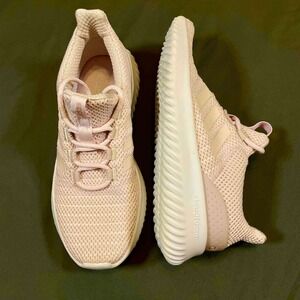 Adidas Cloudfoam Ultimate Womens Size 7.5 Lace Up Running Shoes Pink ART DB0604